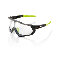 100% Speedtrap Photocromic Sunglasses - Soft Tact Cool Grey
