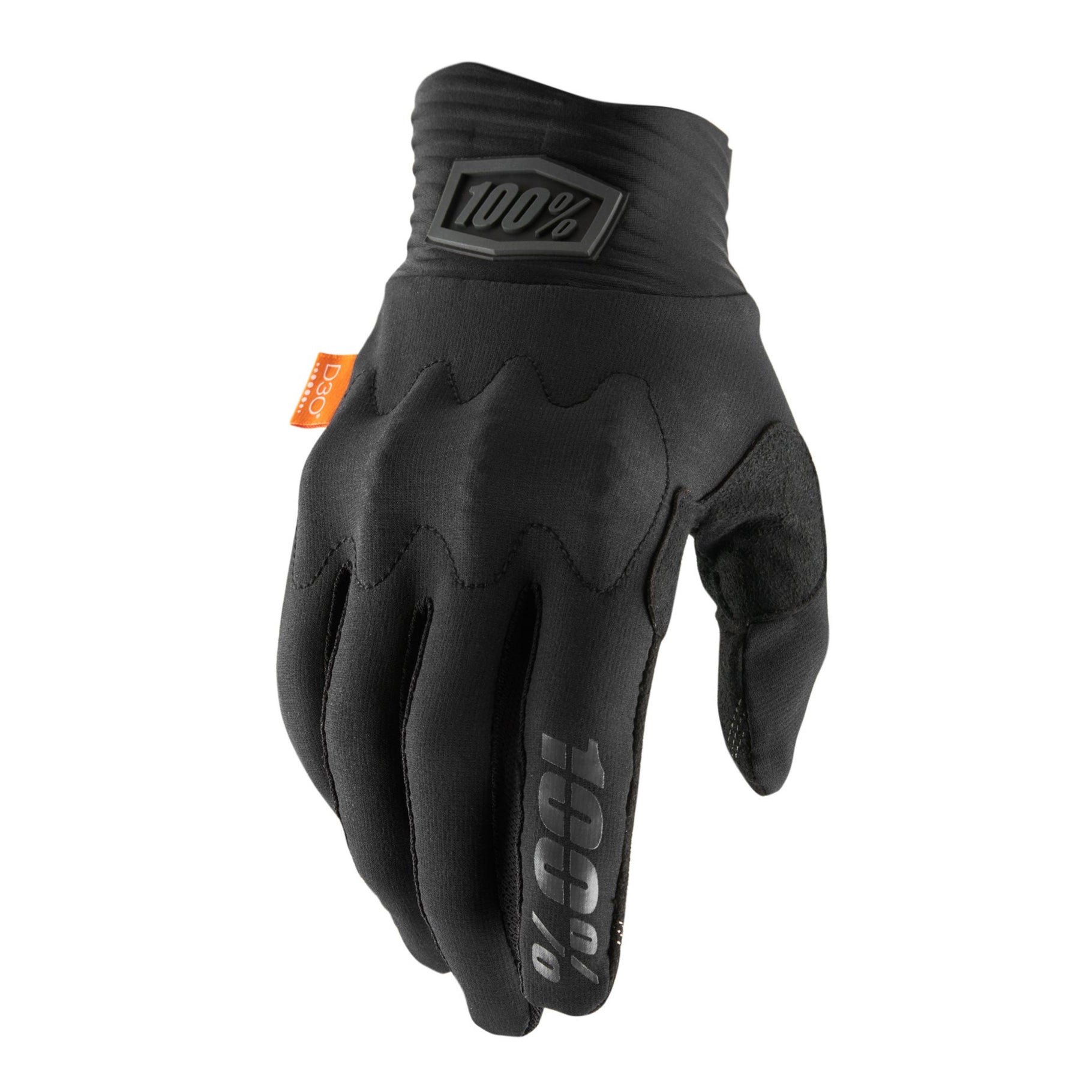 100% COGNITO D30 Gloves Black