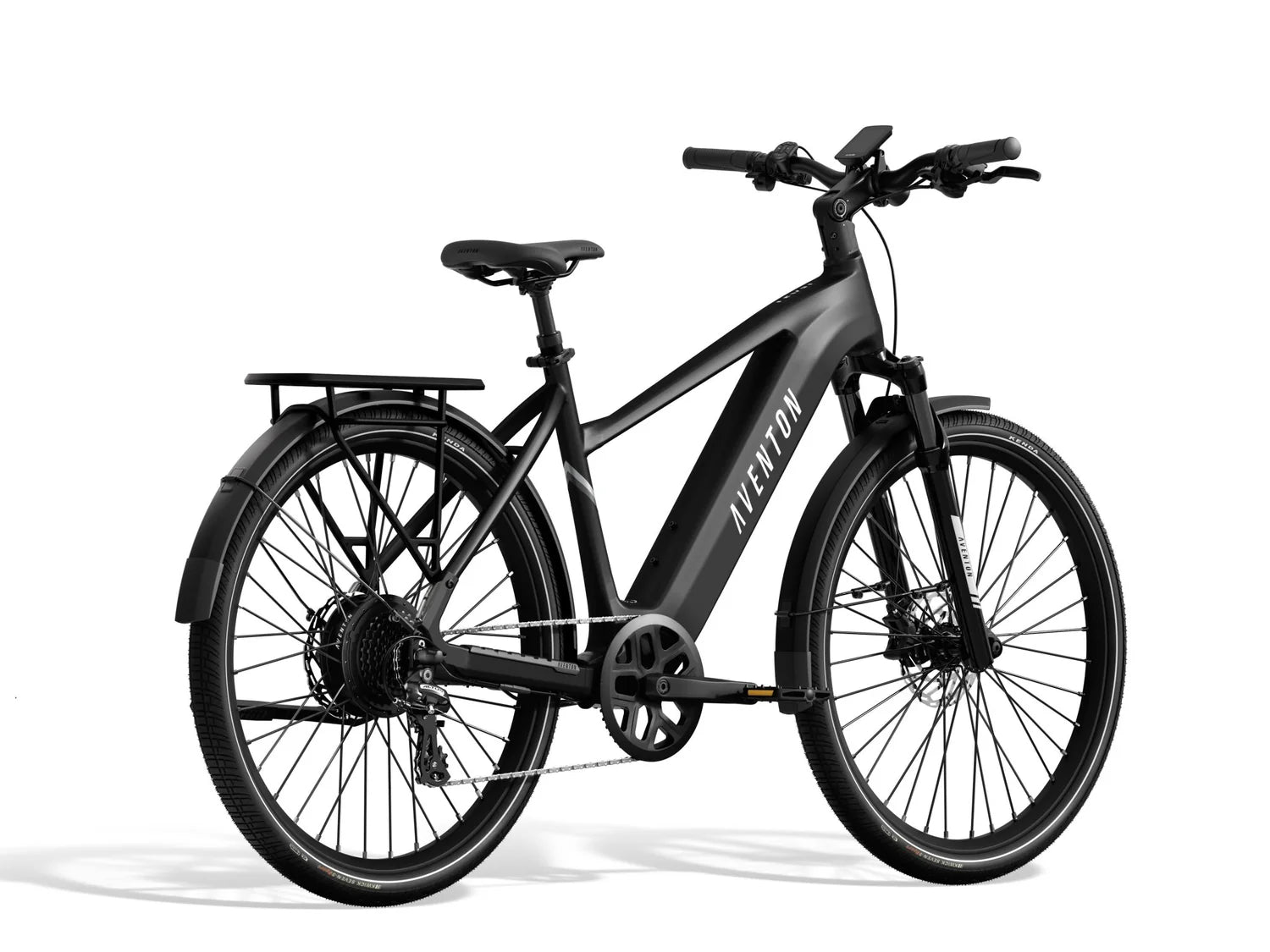 Aventon Level 3 E-Bike on white background