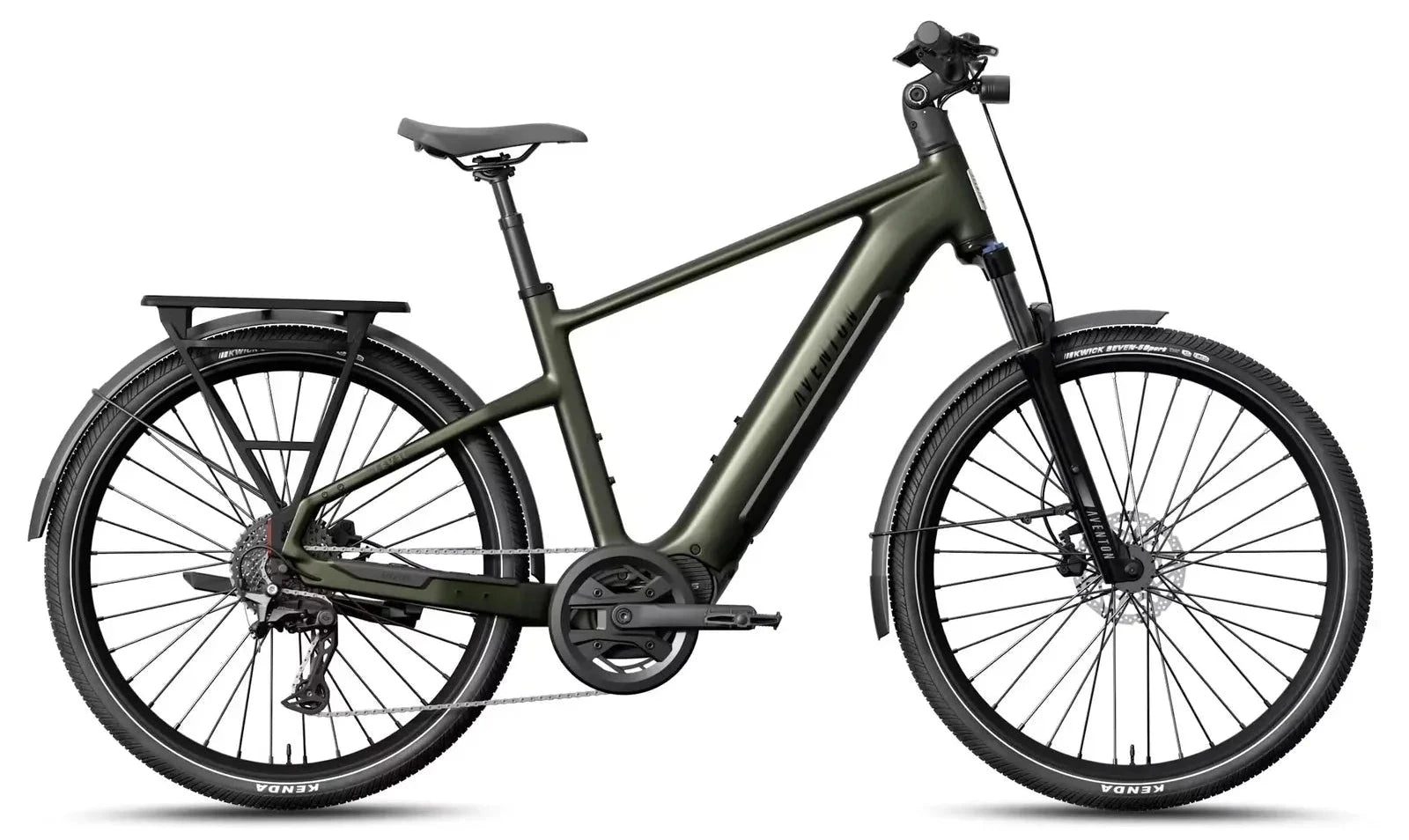 Aventon Trava ADV E-Bike on a white background