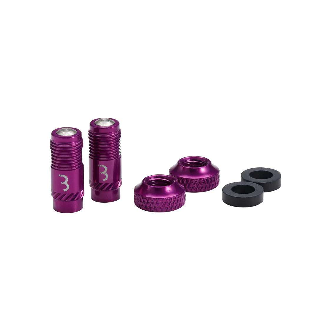 BBB - Core Cap High Flow Valve Caps Purple
