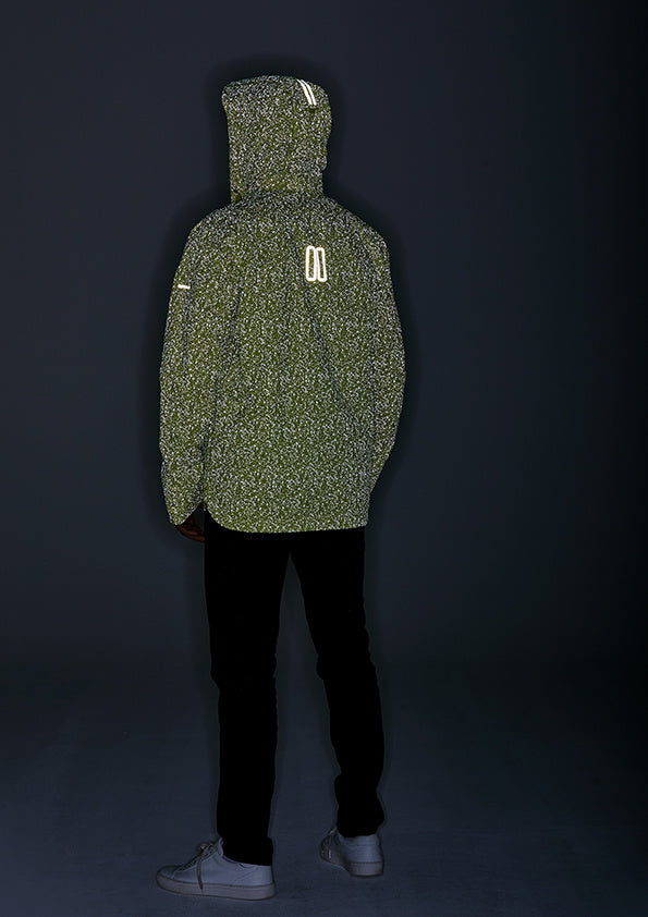 Basil Men's Skane Hi Vis Rain Jacket - High Visability