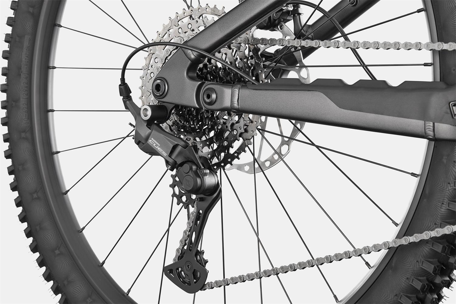 Cannondale Moterra 3 E-Mountain Bike - drive train