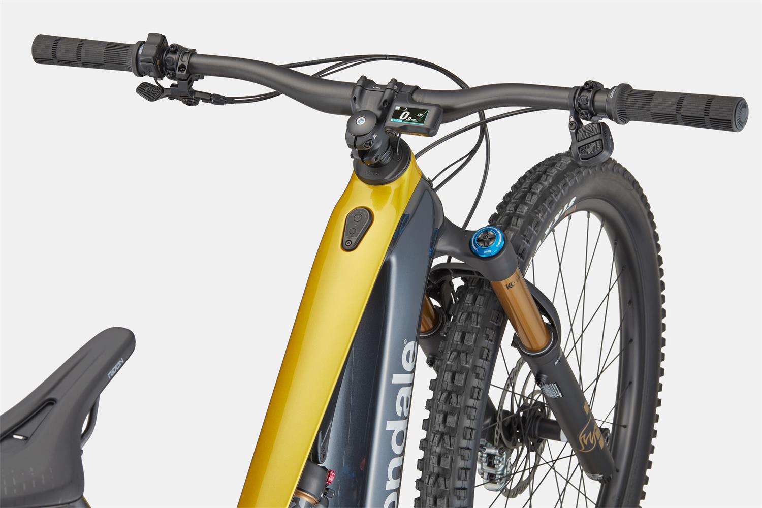 Cockpit on Cannondale Moterra SL 1 E-Mountain Bike