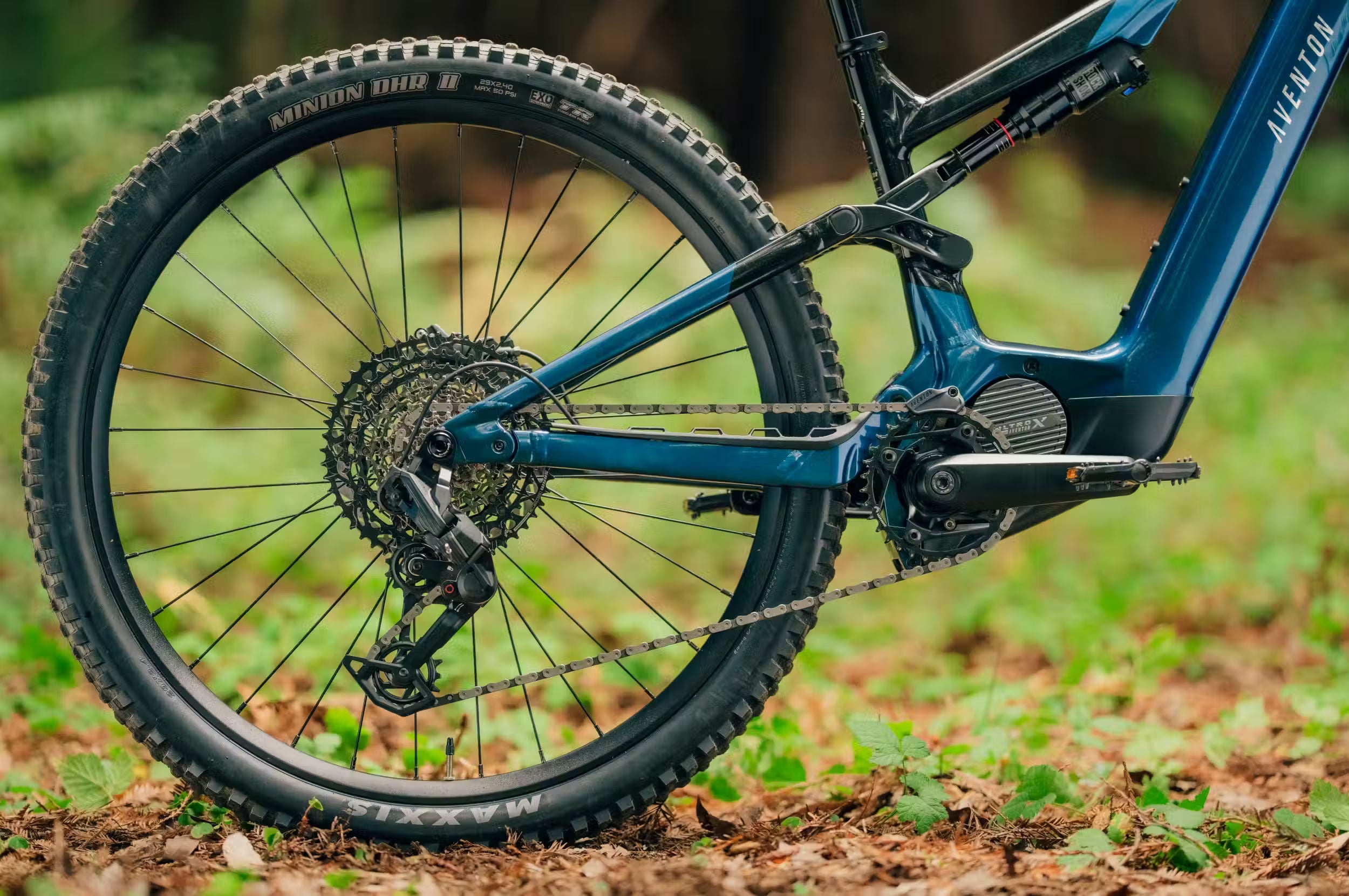 Aventon Current Drive Train and rear triangle
