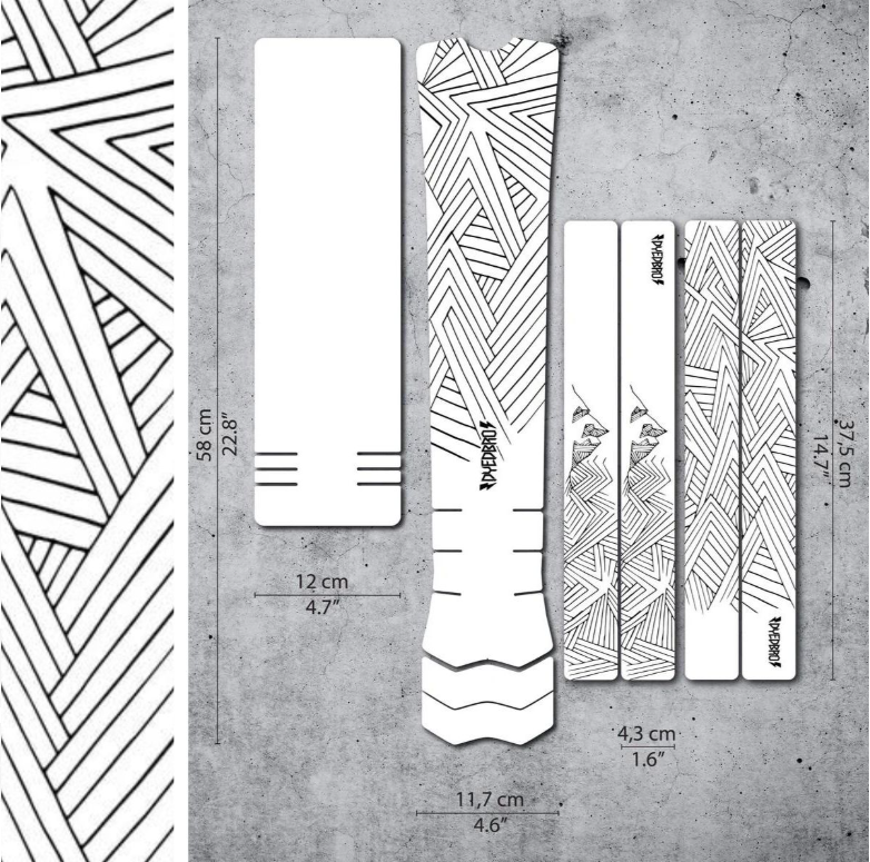 Dyedbro Stay Free Frame Protection – E-bike