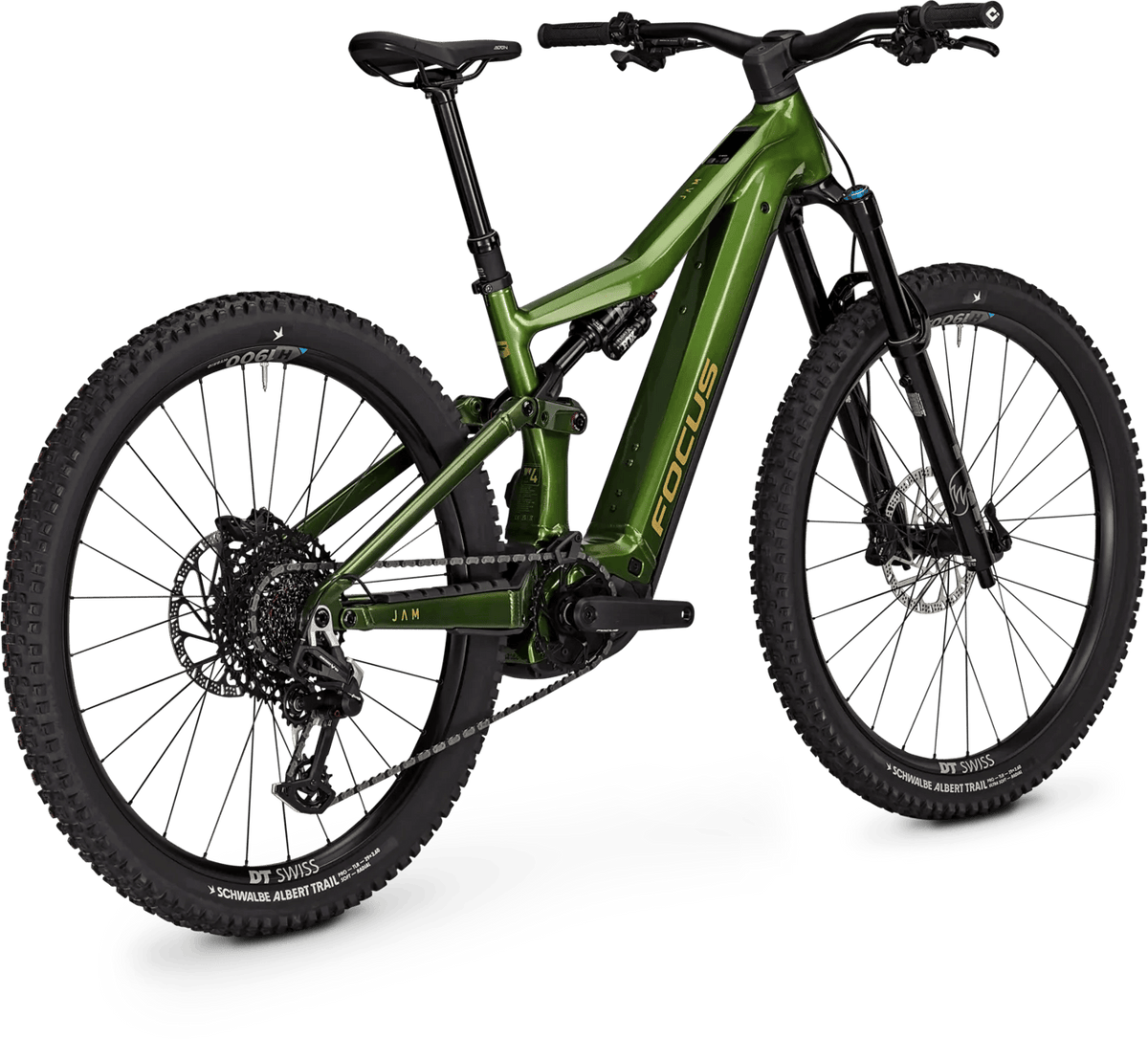 Focus JAM 9 2027 Sprucegreen / Mossgreen – 800Wh E-Mountain Bike