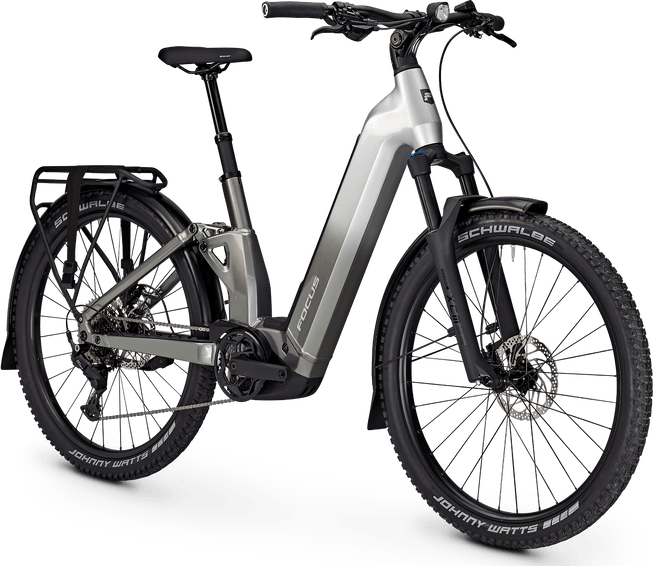 Focus Aventura Ebike with a clear background