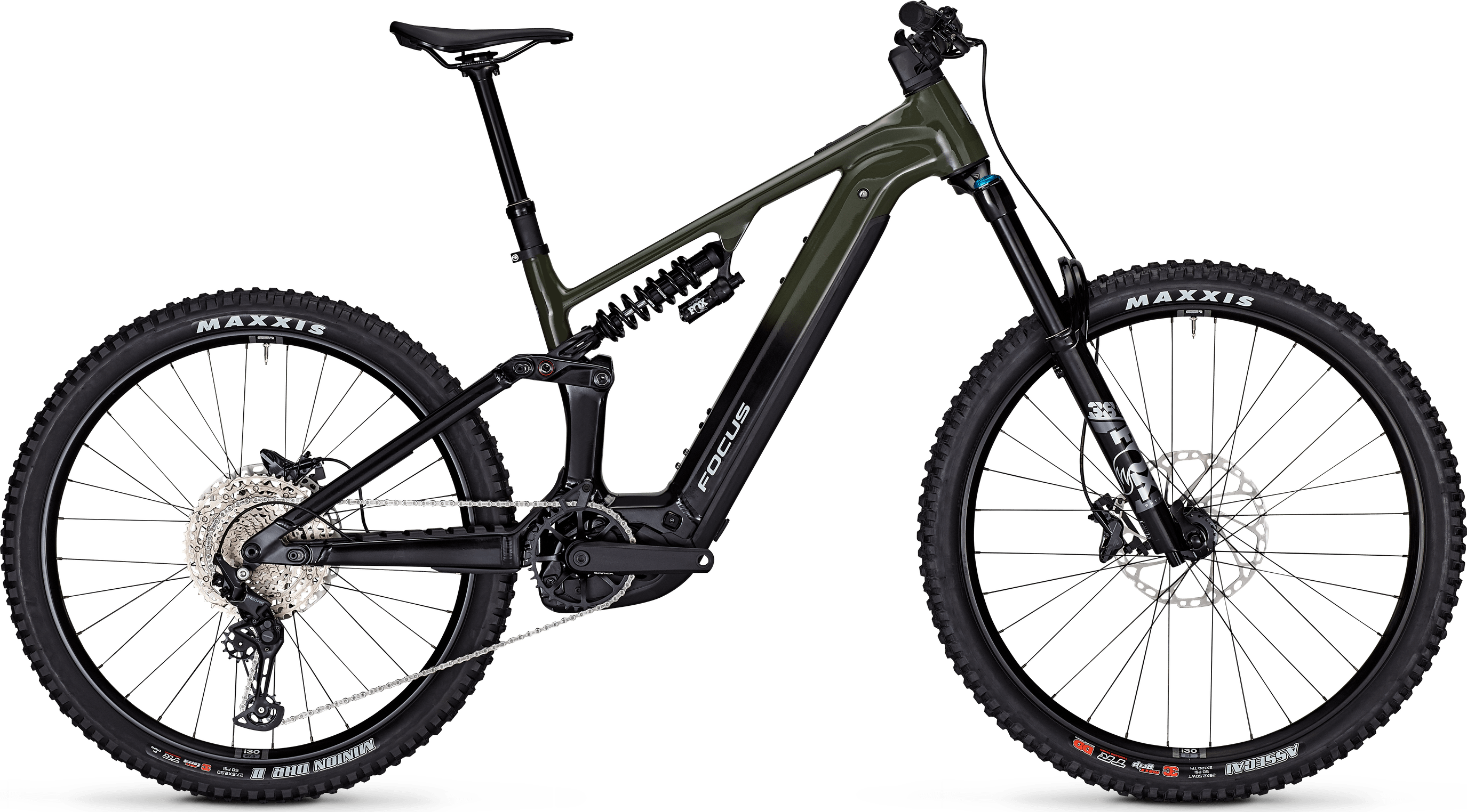 Focus Sam² 6.8 2026 Green– 600Wh E-Mountain Bike