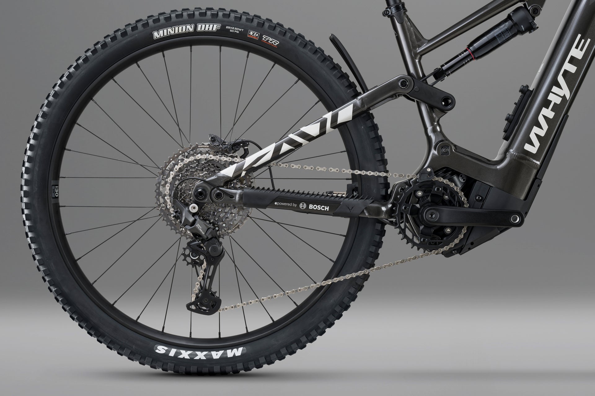 Kado S Gloss Dark Silver Groupset