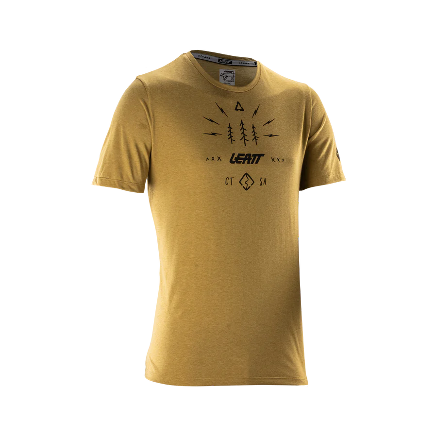 Leatt MTB Gravity 3.0 Jersey – Brass Brown