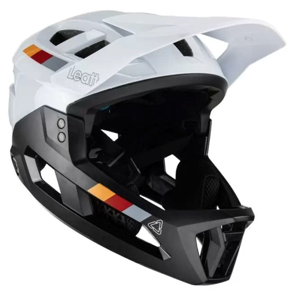 Leatt Enduro 2.0 Convertible Helmet (2-in-1)– White