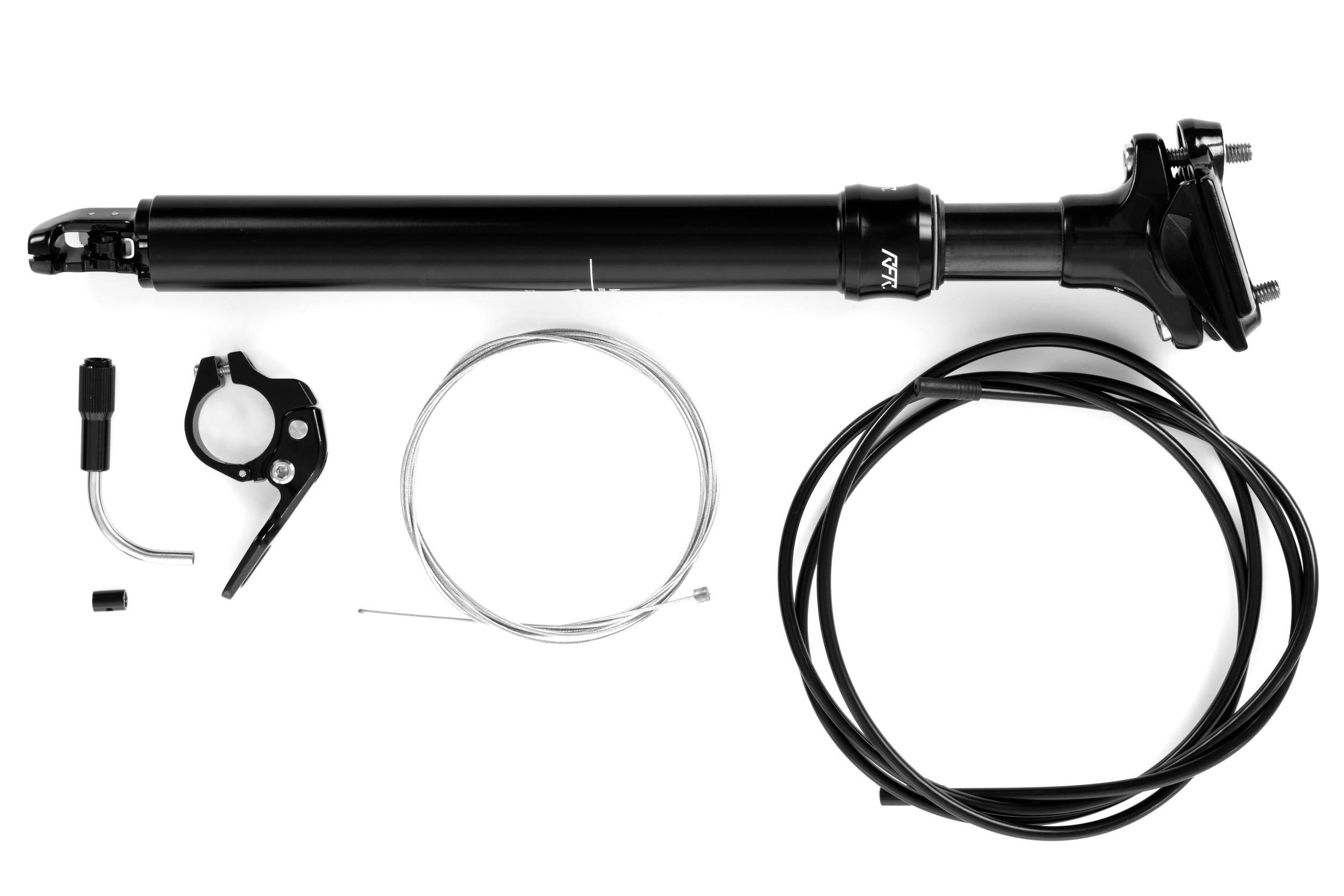 RFR Teleskopic Dropper Post parts displayed