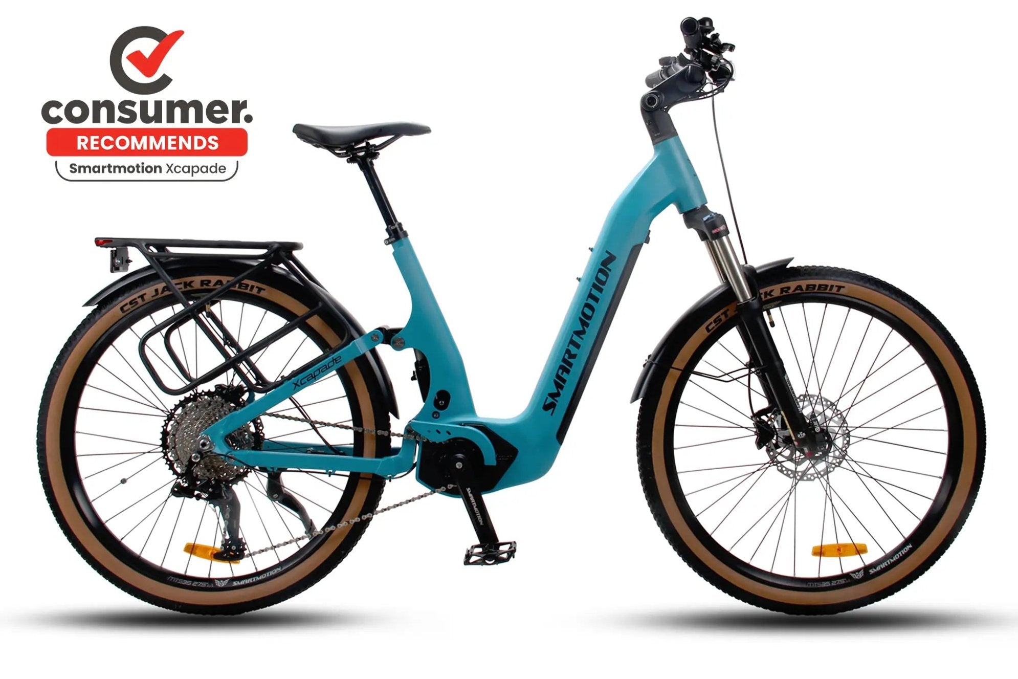 Smartmotion Xcapade Full Suspension Step-Through E-Bike