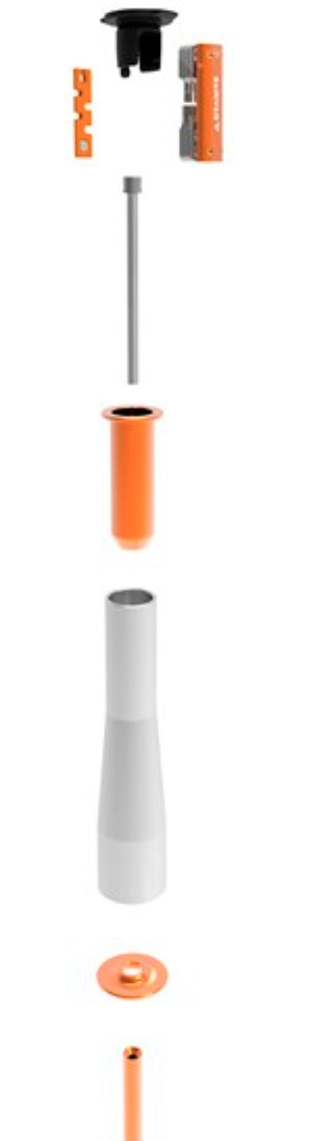 Granite Designs Stash Tool Kit With 42mm Bottom Cap