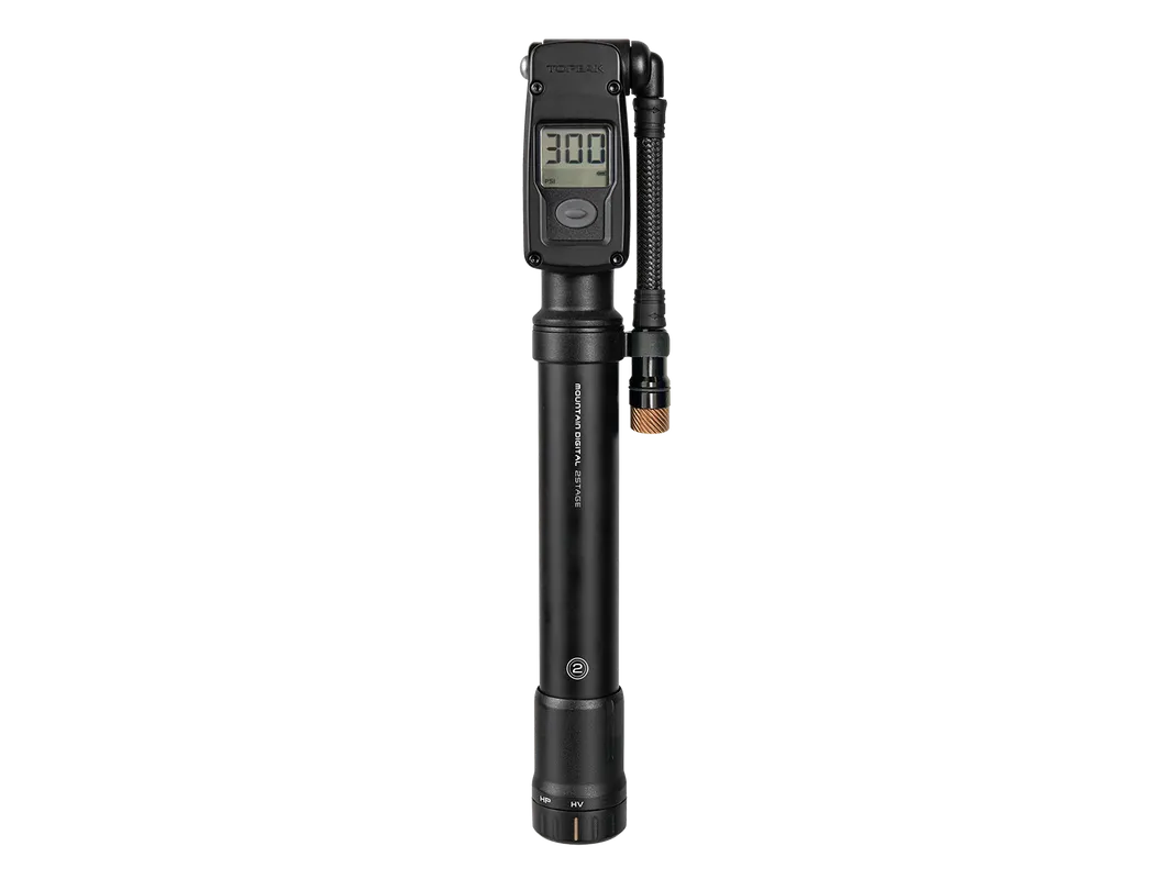 Topeak Mountain Digital 2-Stage 300PSI Pump