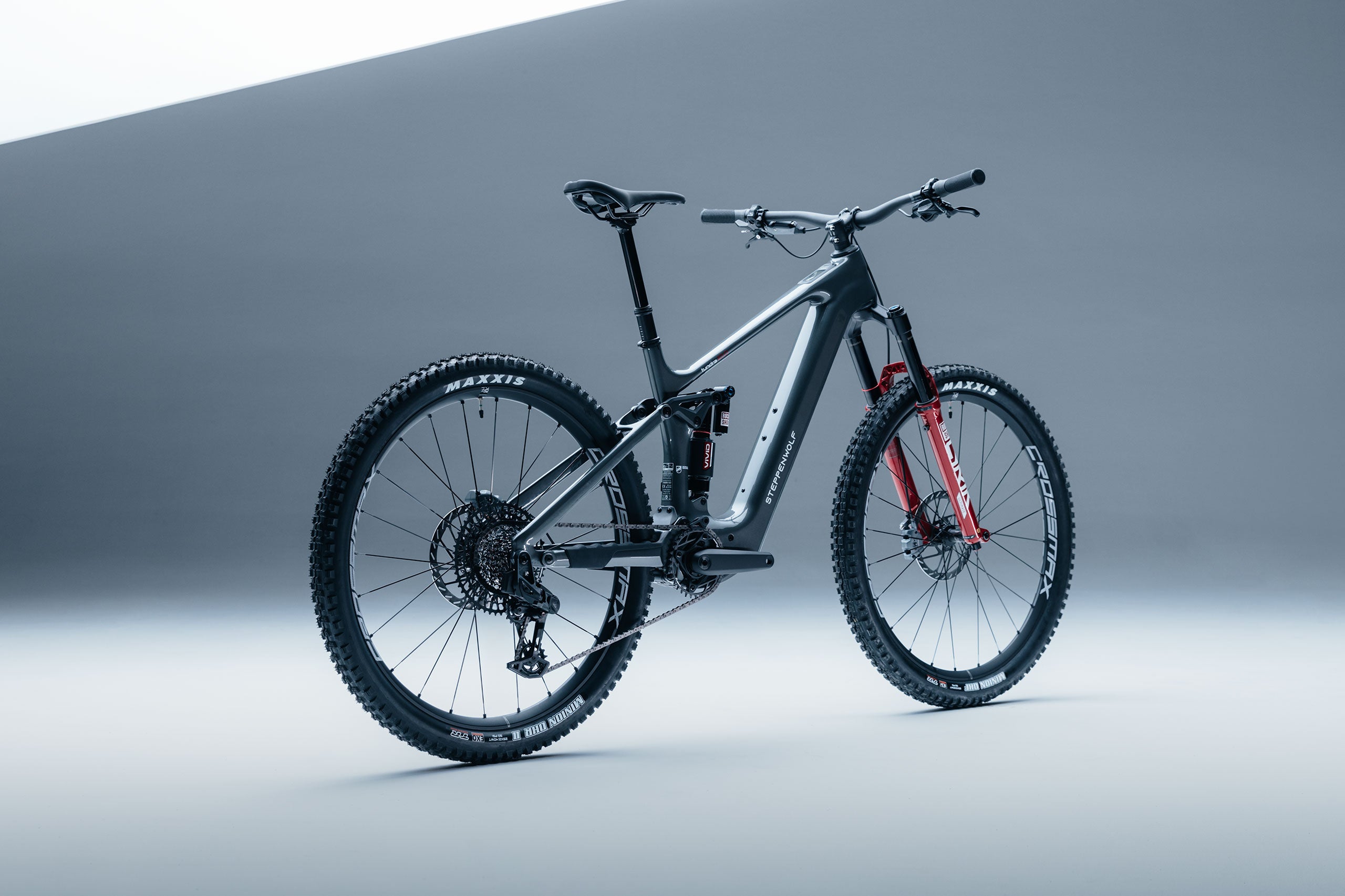Steppenwolf Tundra 10 Mountain bike on a gray background