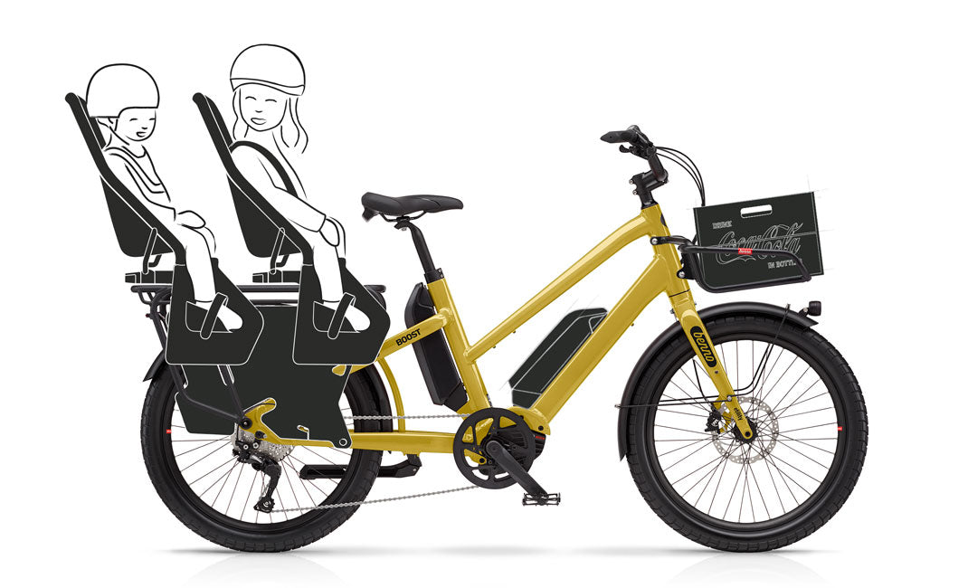 Benno Boost Speeds (45kph) Easy-On Cargo E-bike