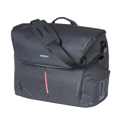Basil B-Safe Commuter Office Bag With LED - Graphite Black