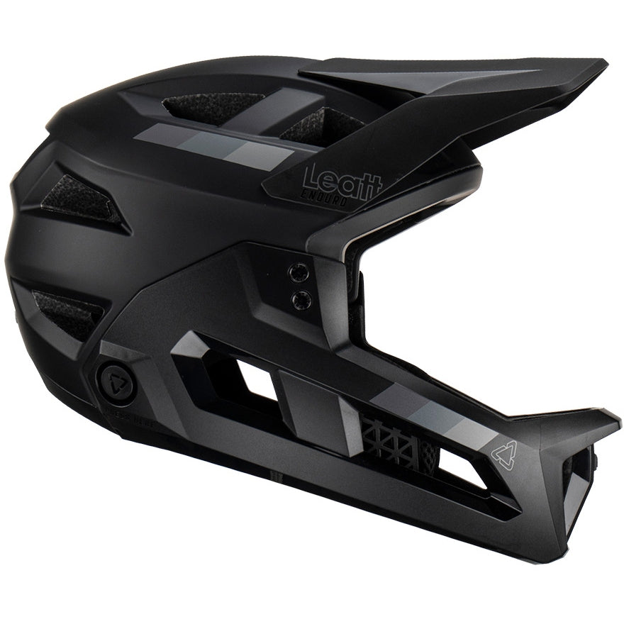 Leatt Enduro 2.0 MTB Helmet Stealth (2-IN-1) – Junior 50-54cm
