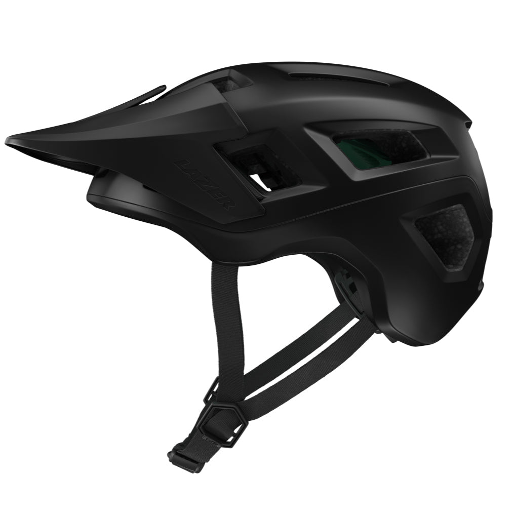 Lazer Coyote KinetiCore Bike Helmet (Black)