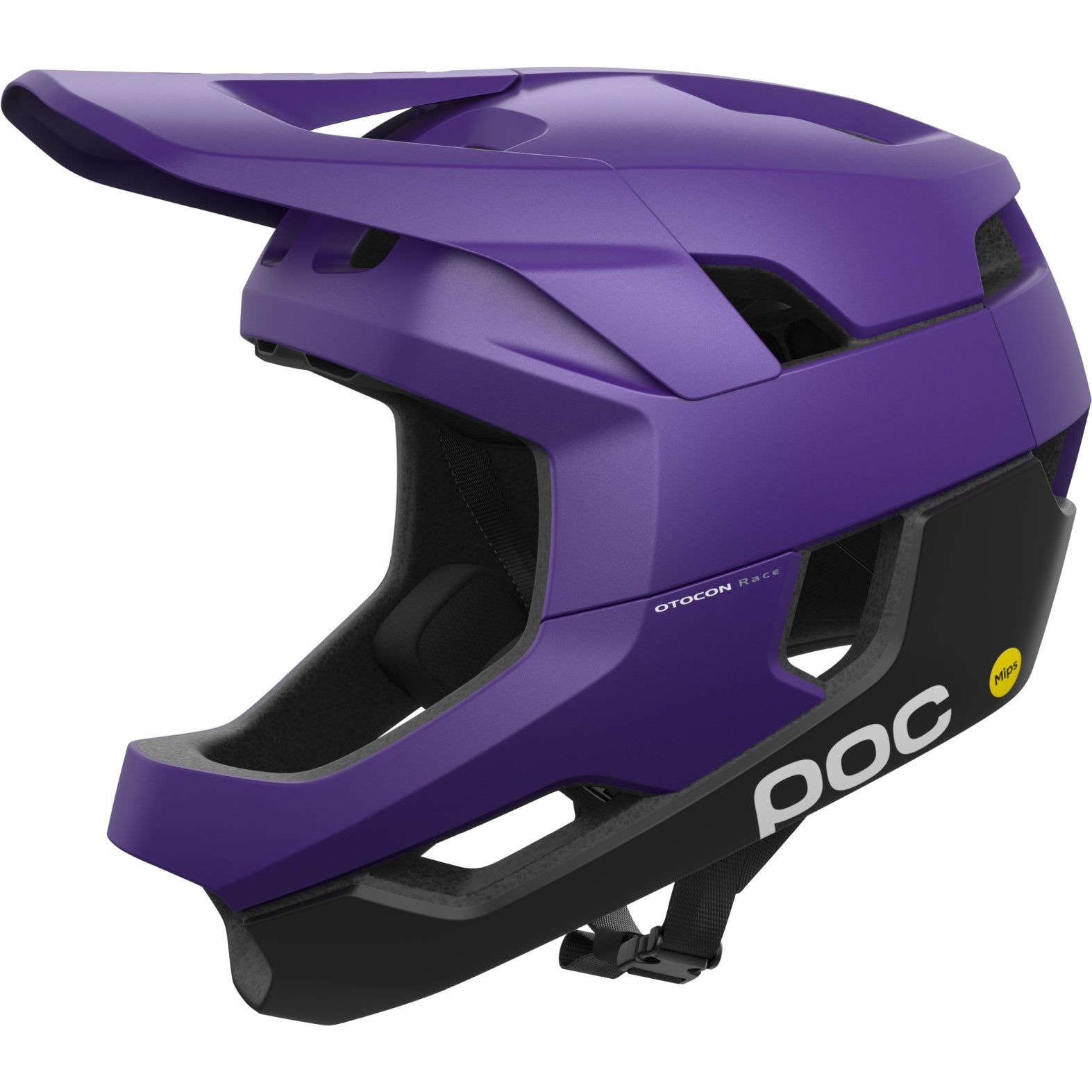 POC Otocon Race Mips Full Face Helmet – Purple – Electric Bike Rotorua, image size:1573x1573