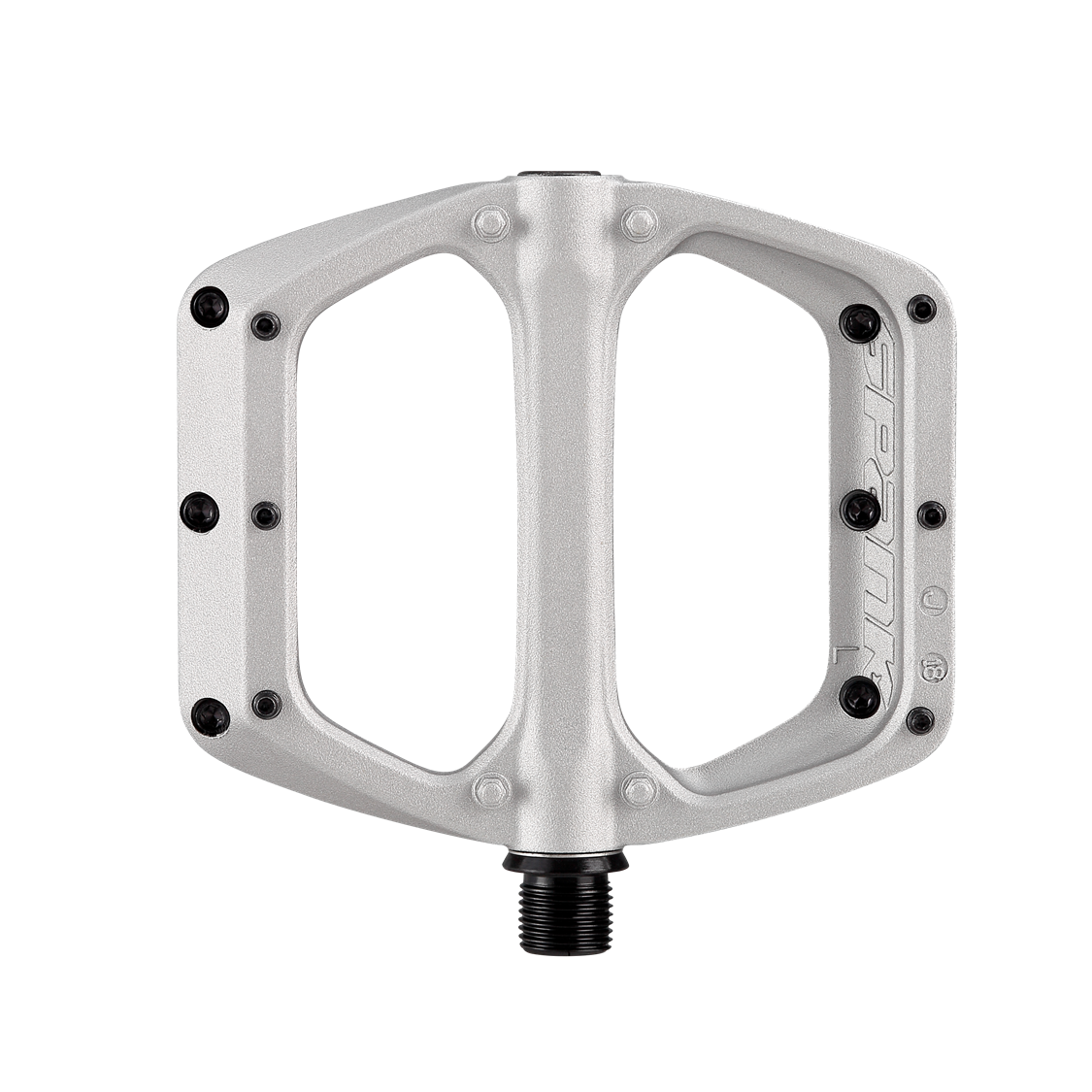 Spank Spoon DC MTB Flat Pedal in Silver