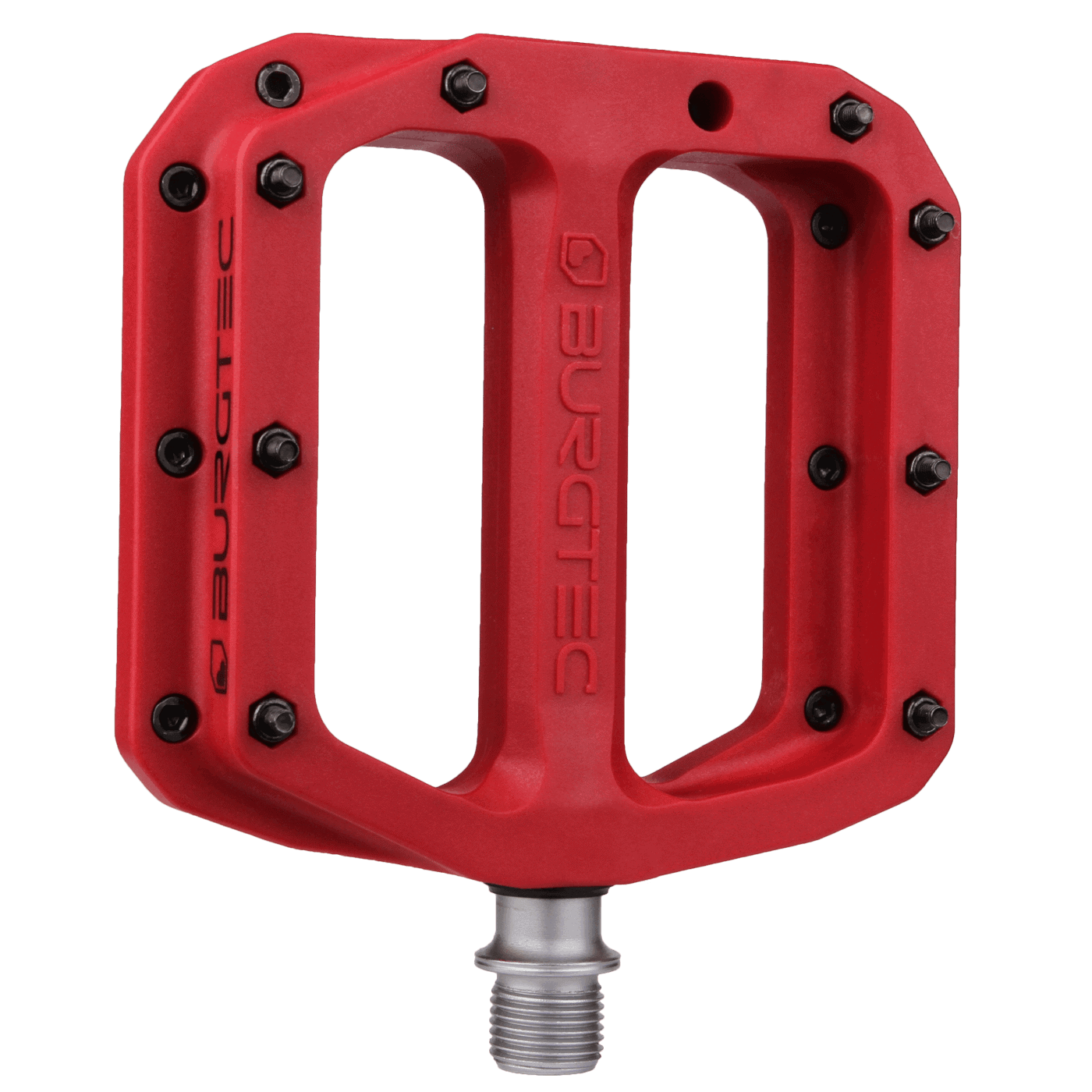 Burgtec MK4 Composite Pedals - Race Red