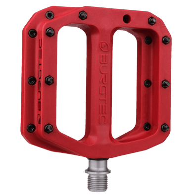 Burgtec MK4 Composite Pedals - Race Red