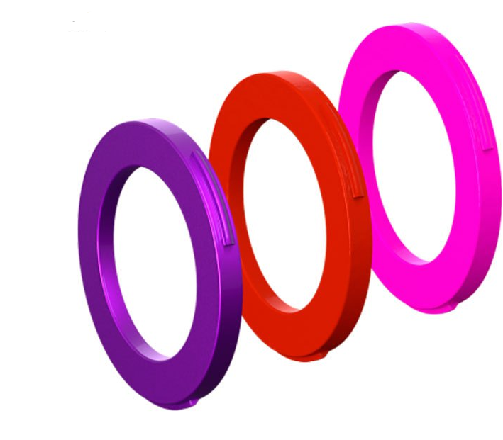 purple- pink-red ring kit for caliper