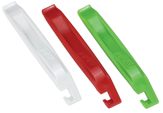 BBB Easylift Tyre Levers in white, red and green