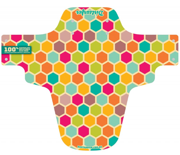 Dirtsurfer Bees on Acid mudguard.