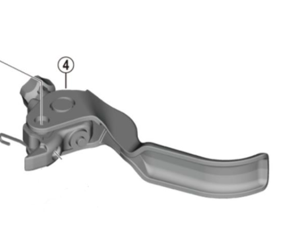 Shimano XT BL-M8100 Left Brake Lever Member Unit main image 1