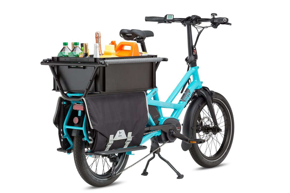 Tern GSD G1 Clubhouse Child Handrail with grocerys