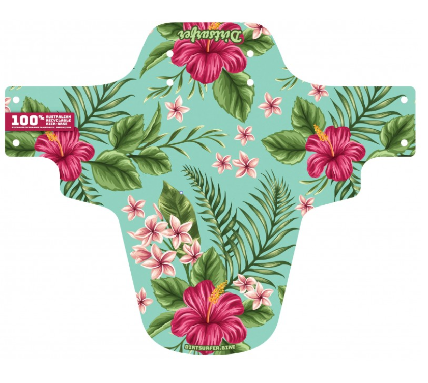 Dirtsurfer Mudguard Hibiscus 2