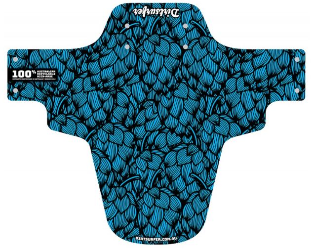 Dirtsurfer Hops Blue mudguard