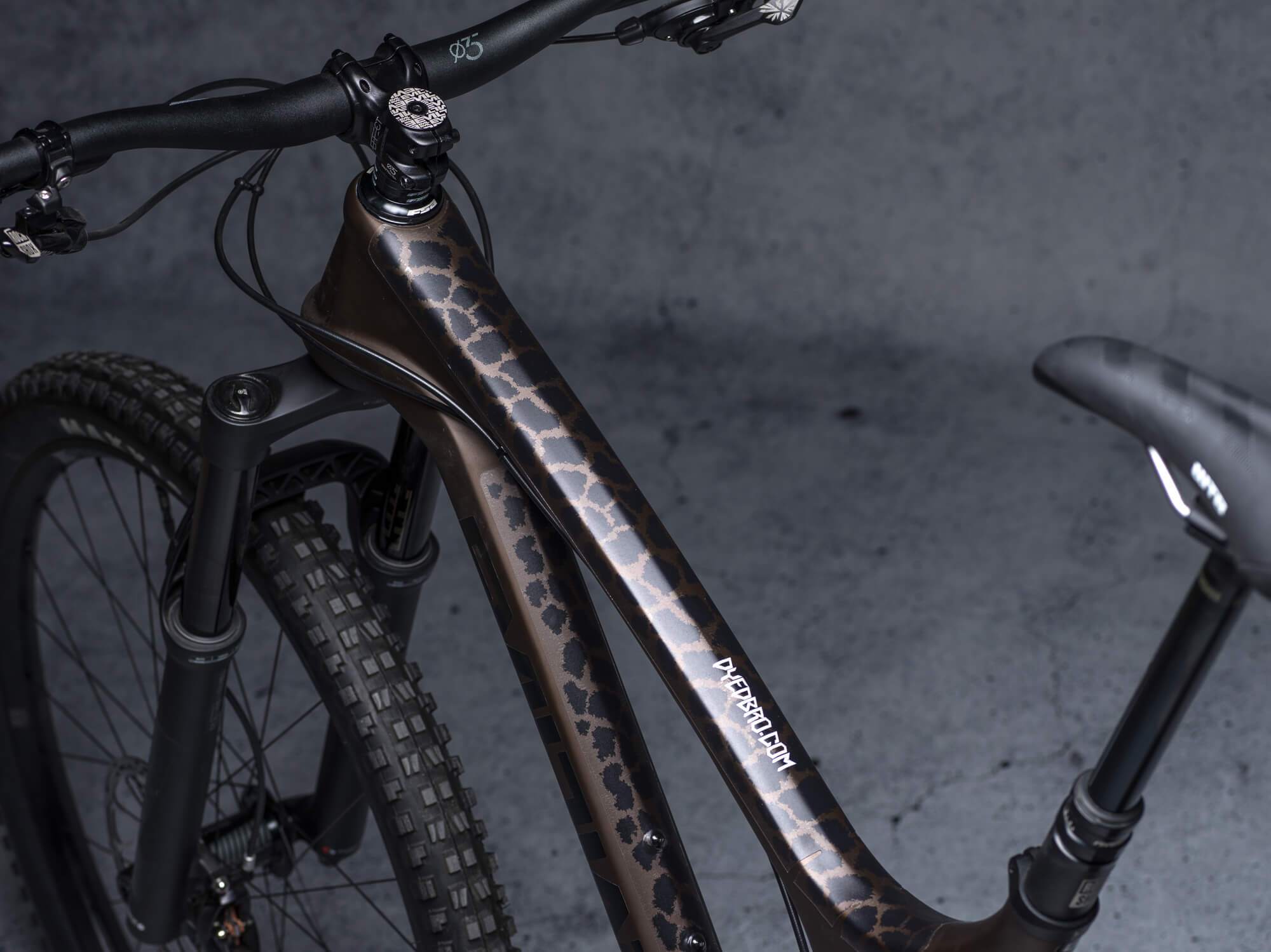 Dyedbro K Animal Print Black Top Tube