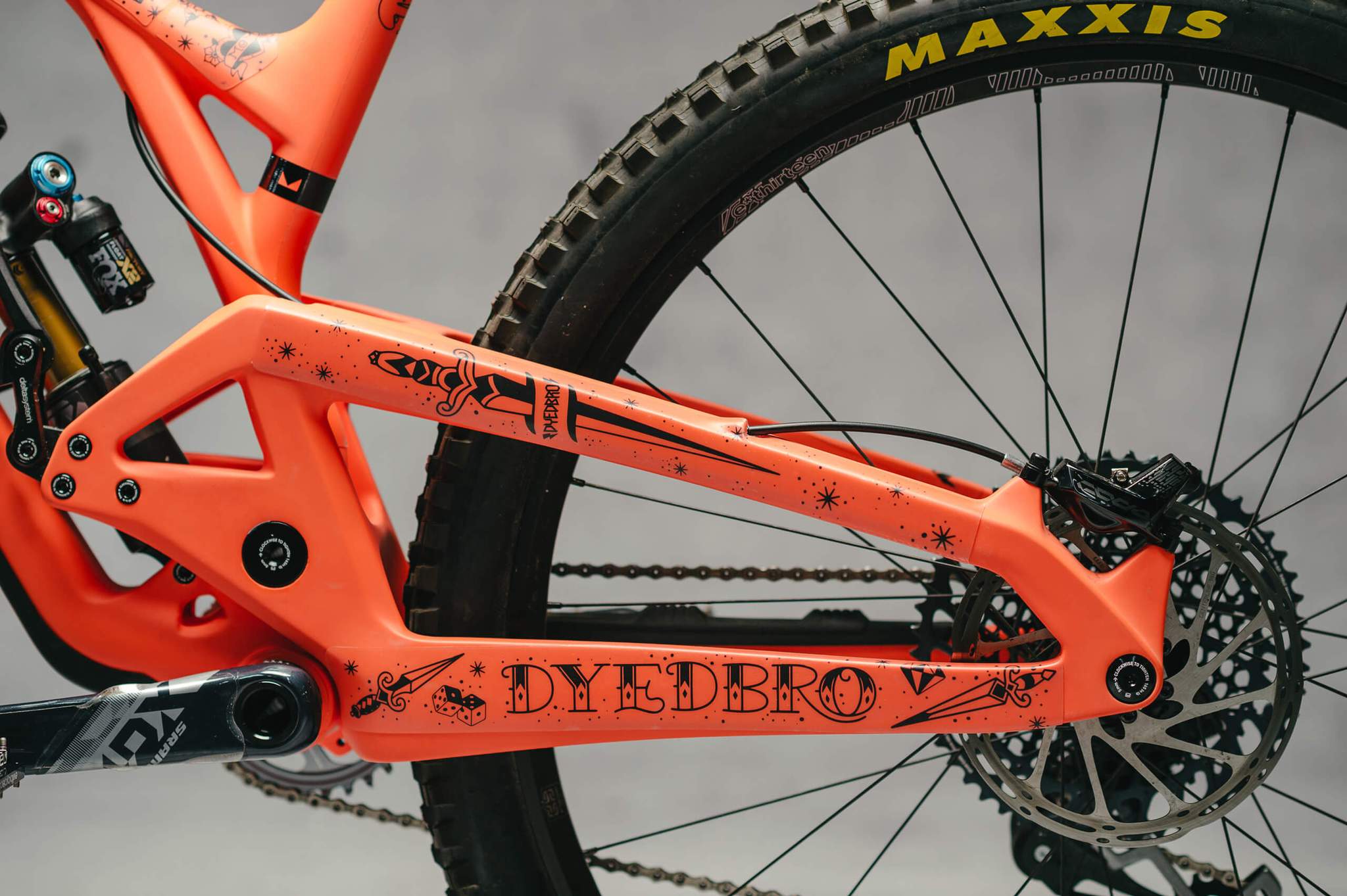 Dyedbro Old School Tatto Black