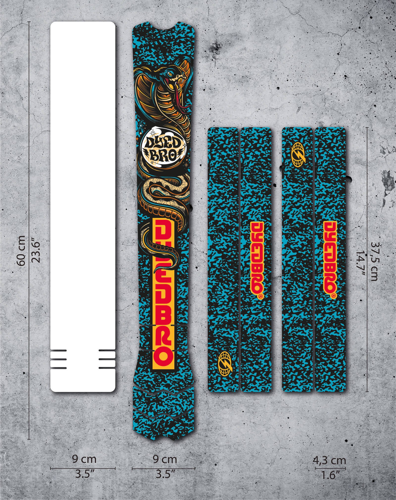 Dyedbro RRR X Dyedbro CollabRRR Frame Protection – E-bike