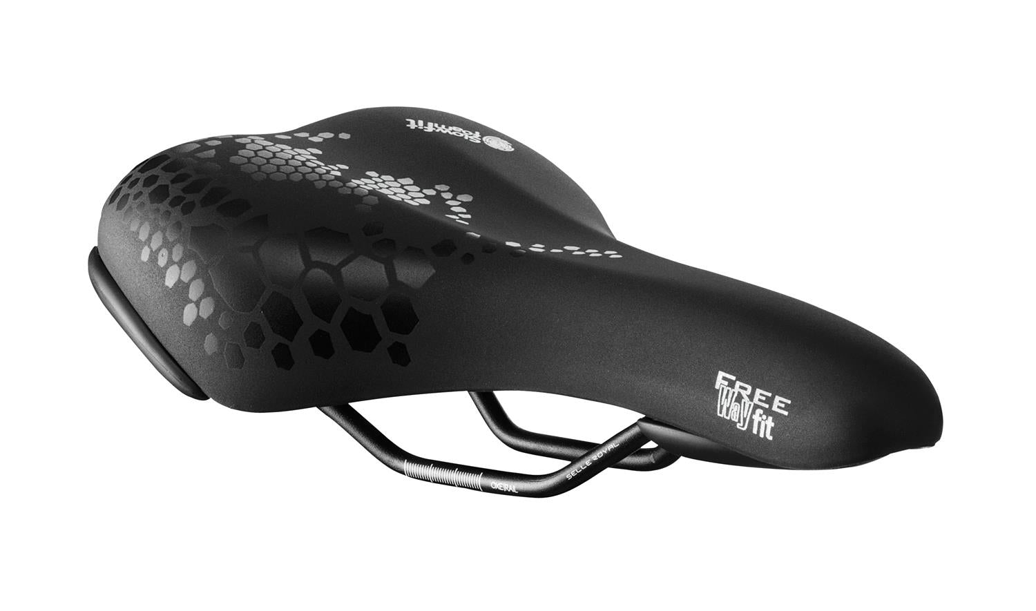 Selle Royal Freeway Fit Saddle for Men in black