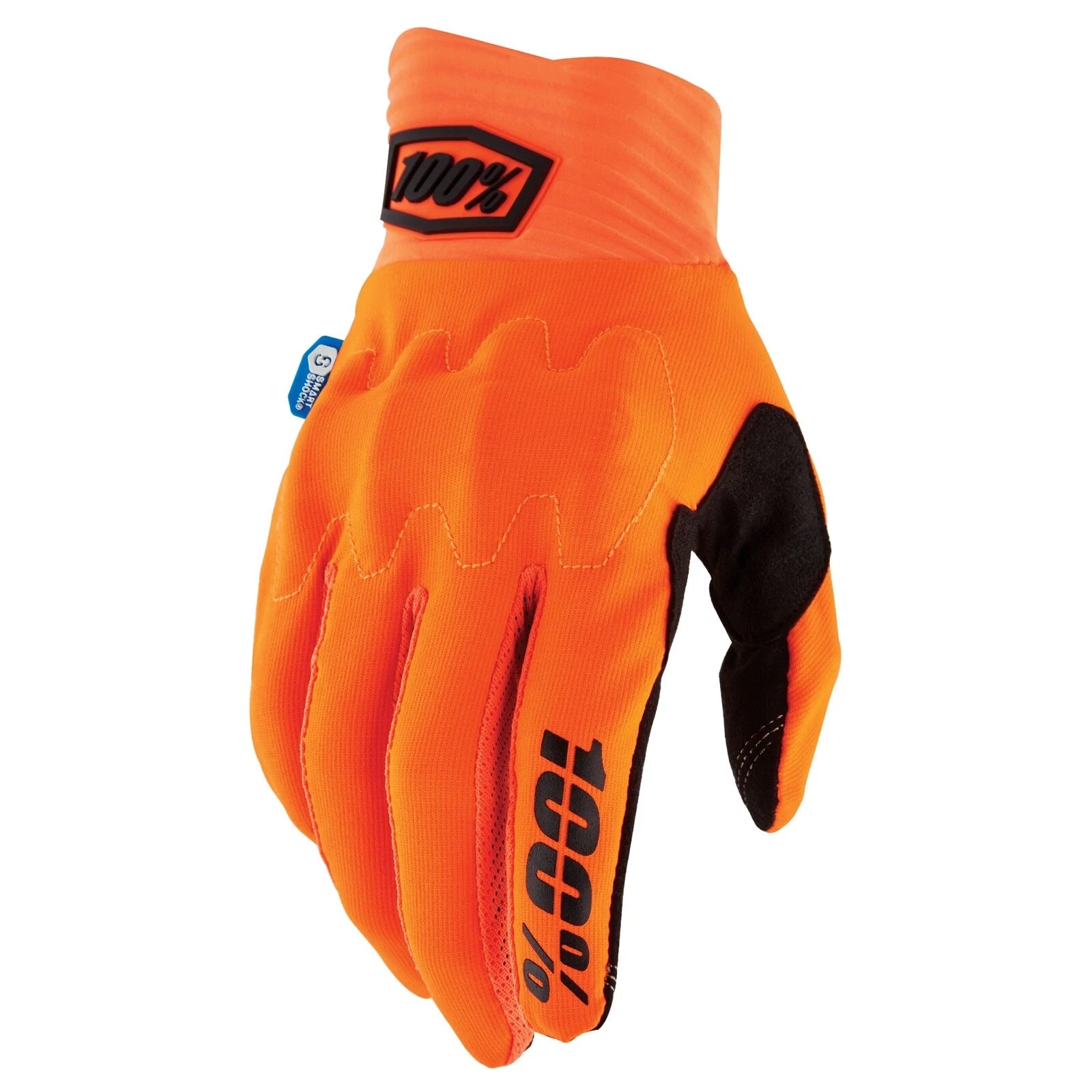 100% Cognito D30 Gloves  – Fluorescent Orange