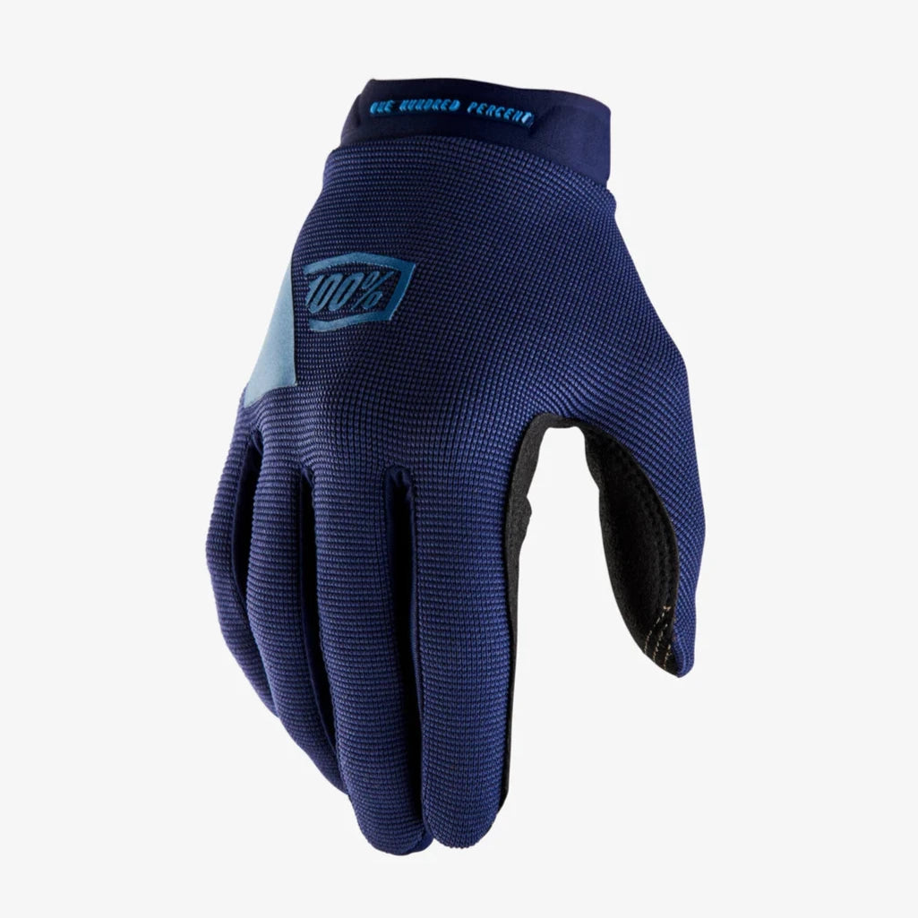 100% RideCamp Womans Gloves – Navy / Slate