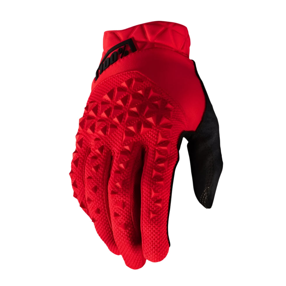 100% Geomatic Gloves Red