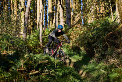 Whyte E-Lyte EVO Stag Works E-Mountain Bike in action2