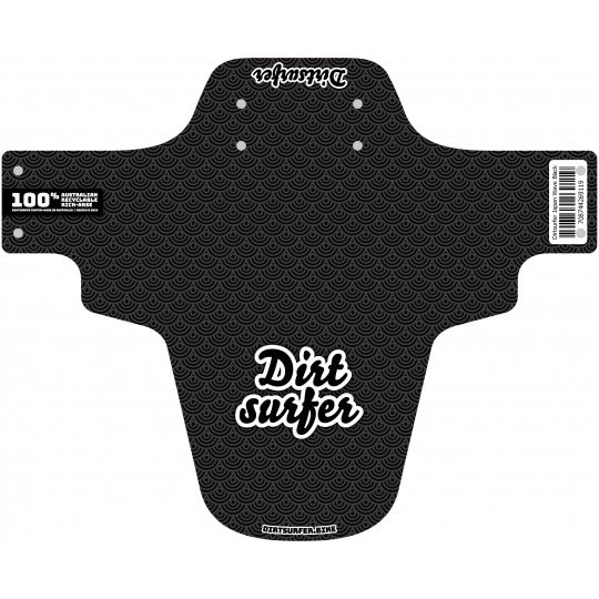 Dirtsurfer Japan Wave Black Mudguard