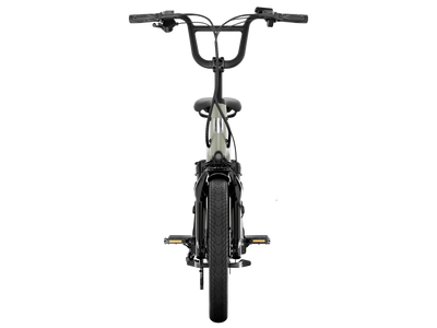 Abound electric cargo bike on a white background