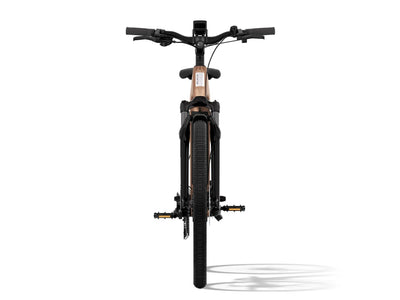 Aventon Level 3 Stepthru City E-Bike- sandstone front