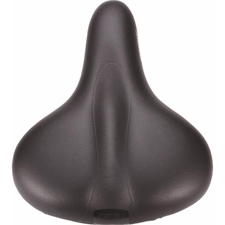 BBB Baseshape Upright Comfort Saddle Black