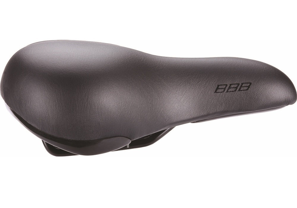 BBB Baseshape Upright Comfort Saddle Black