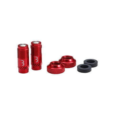 BBB - Core Cap High Flow Valve Caps Red